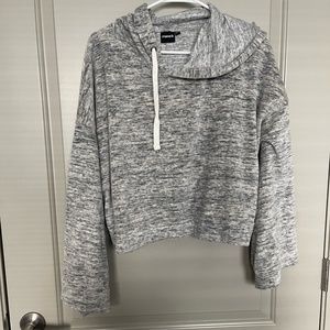 Cropped sweater and sweatpants set